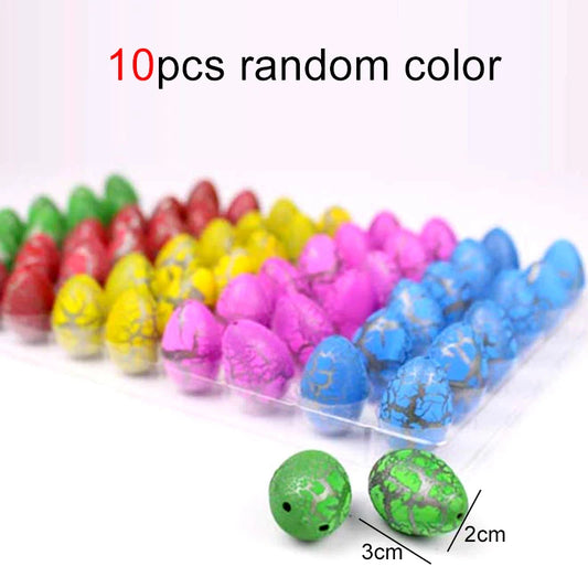 10/20/60Pcs Mini Hatching Dinosaur Egg Toy Colorful Cracked Eggs Children Funny Toys Festival Party Favors Gifts for Kids TMZ