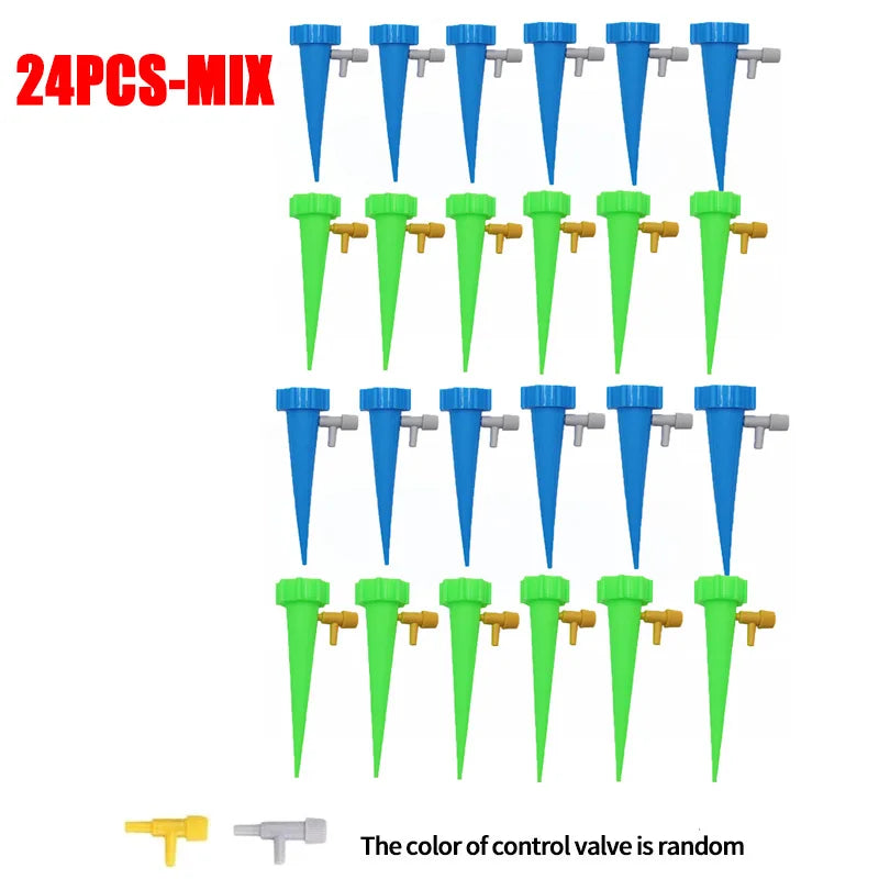 Automatic Drip Irrigation System Self Watering Adjustable for Flower Plants Greenhouse Garden Auto Water Dripper Device