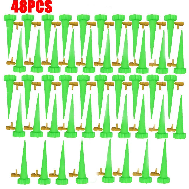 Automatic Drip Irrigation System Self Watering Adjustable for Flower Plants Greenhouse Garden Auto Water Dripper Device