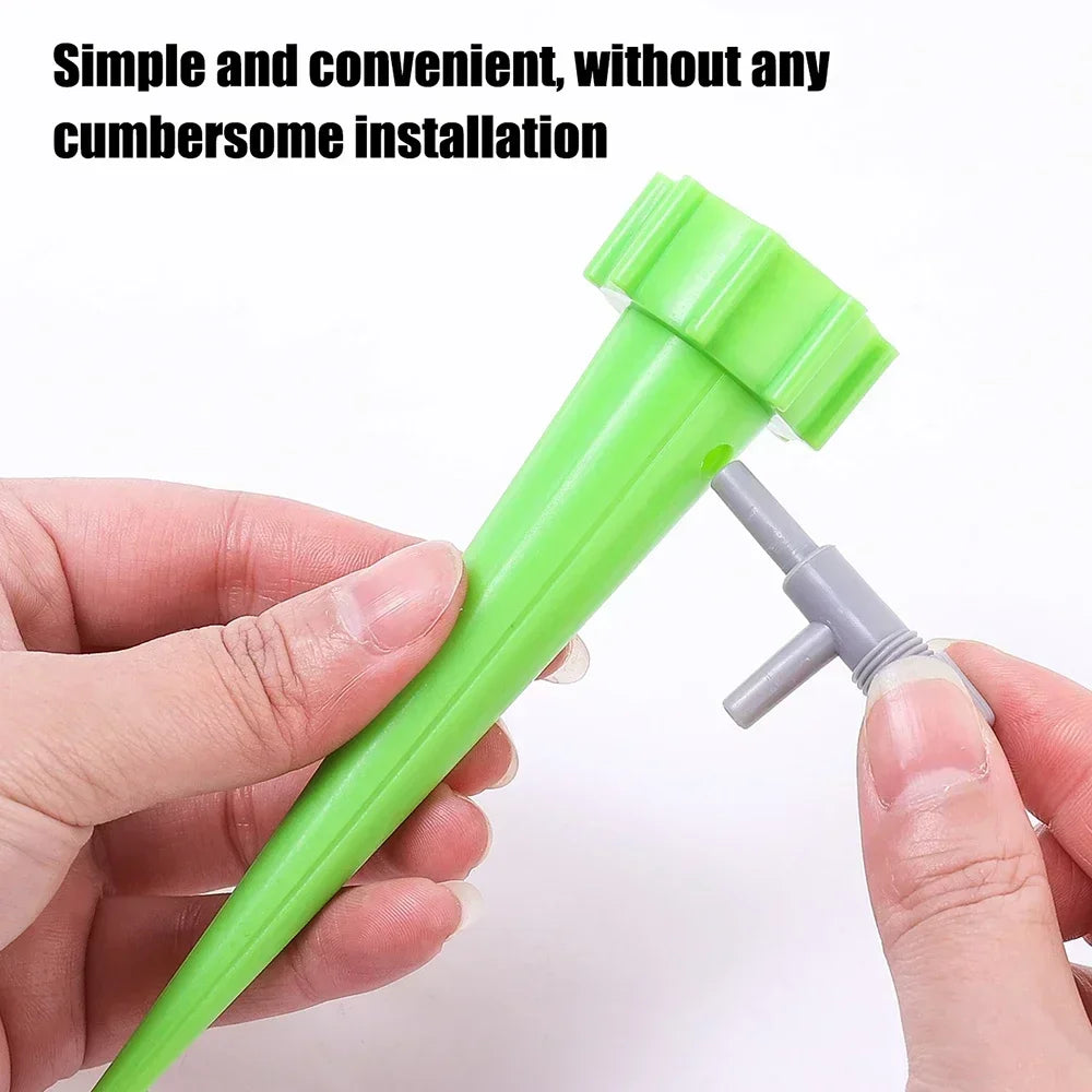 Automatic Drip Irrigation System Self Watering Adjustable for Flower Plants Greenhouse Garden Auto Water Dripper Device