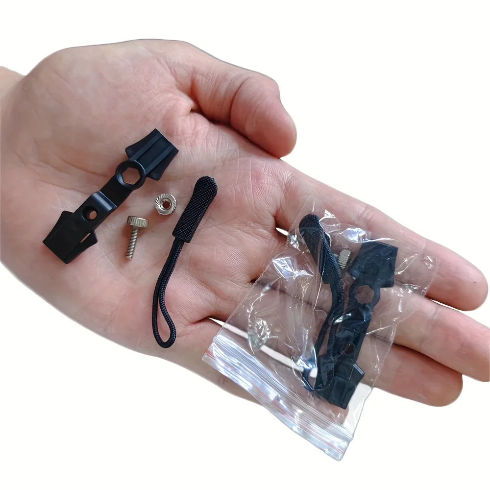 9Pcs Zipper Repair Kit, Quick Install Zipper Heads, Detachable Replacement Zip Tops, Interchangeable Plastic Zipper Pulls