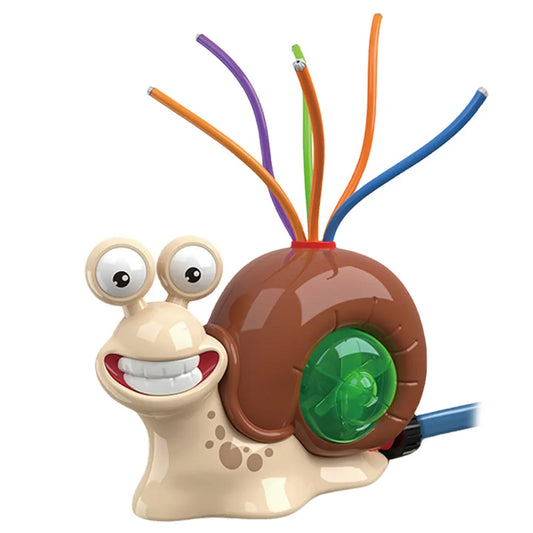 Cartoon Snail Water Sprinkler Baseball Toy Water Sprinkler Summer Garden Lawns Water Toys for Kids Outdoor Play